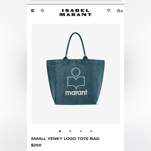 Isabel Marant Small Yenky Tote Bag